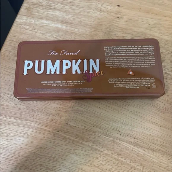 Too Faced Pumpkin Spice Eyeshadow Palette - Picture 4 of 4